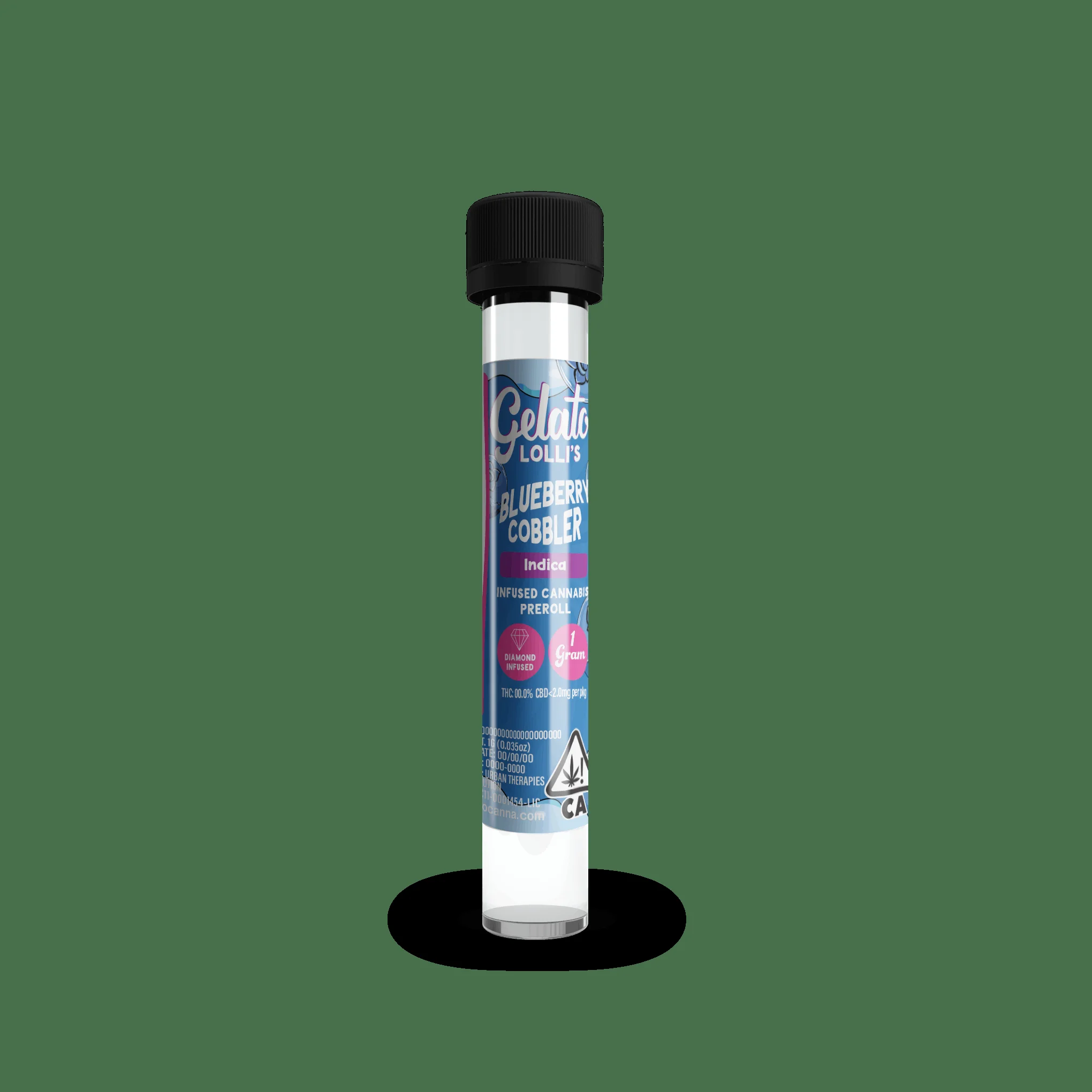 Blueberry Cobbler Lolli Infused Preroll 1.2g