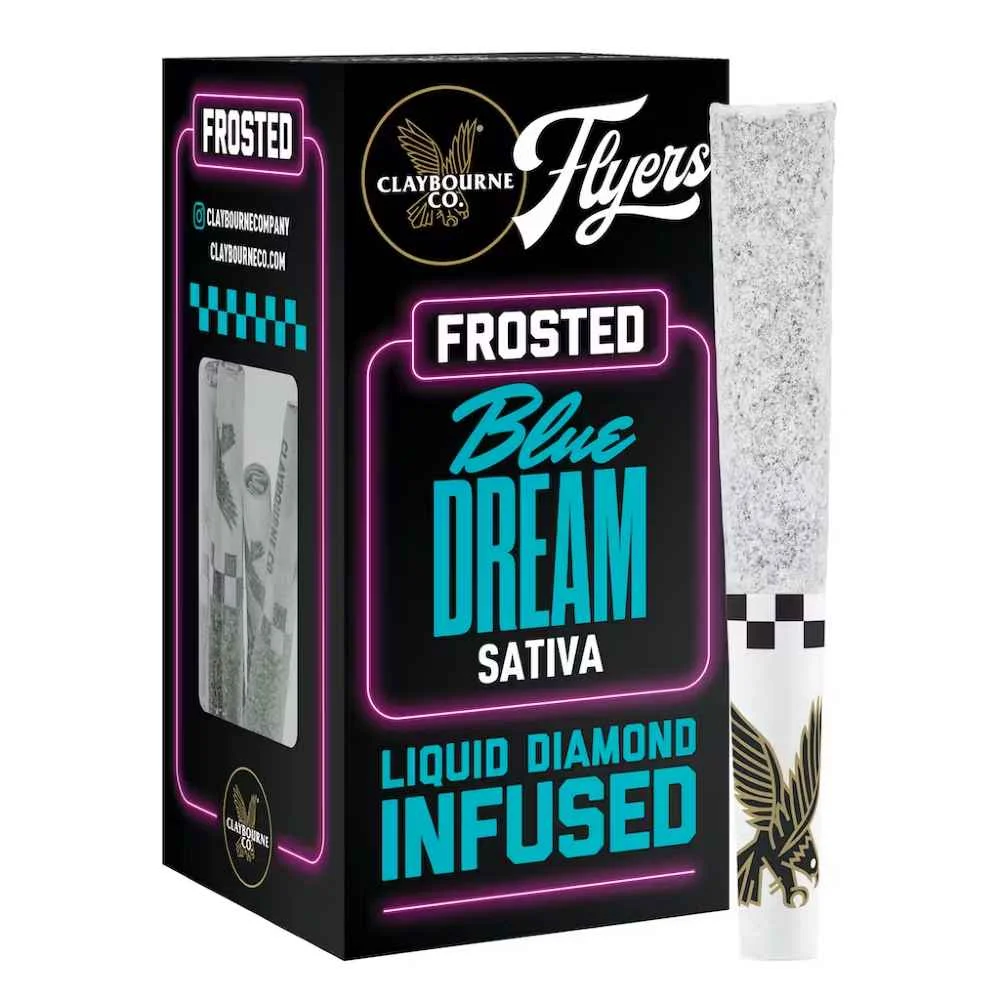 Blue Dream Frosted Flyers Pre-roll's 2.5g .5g 5pk Blue Dream Frosted Flyers Pre-roll's 2.5g .5g 5pk
