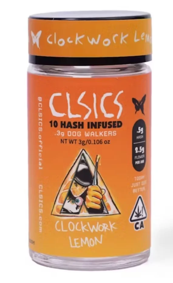 Clockwork Lemon Hash Preroll 10pk