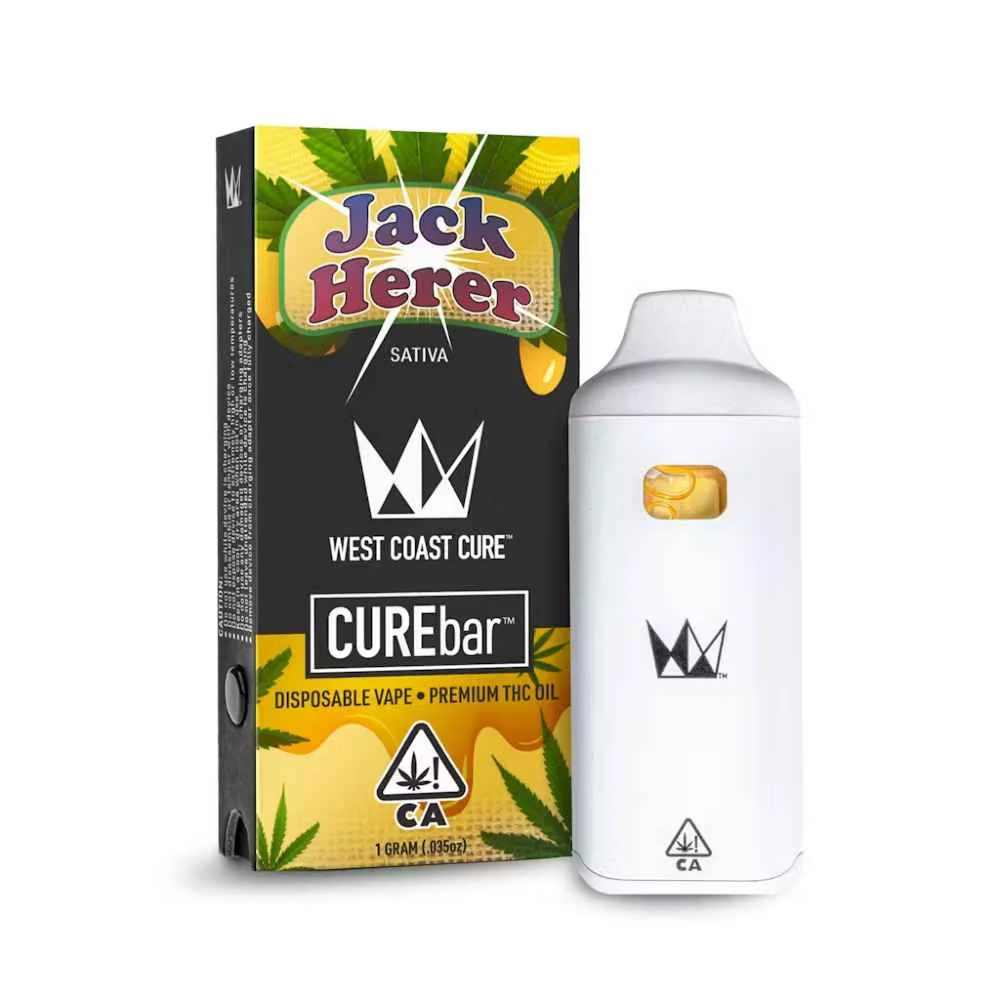 Jack Herer Disposable Curebar 1g