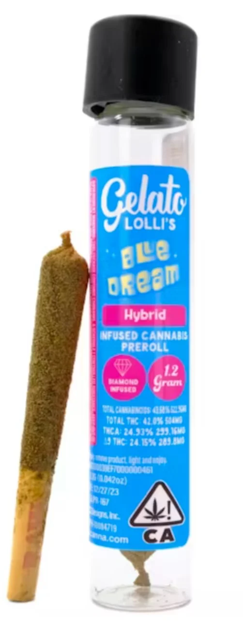 Blue Dream 1.2g Infused Preroll