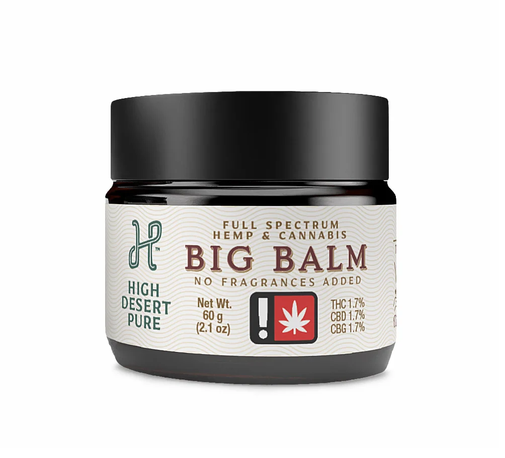 Big Balm 2700mg 1:1:1 Thc:cbd:cbg - 2681 Mg