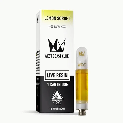 Lemon Sorbet 1g Live Resin Cartridge