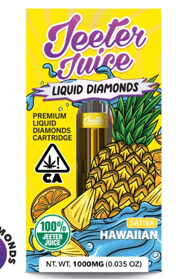 Hawaiian Liquid Diamonds Vape Cart 1g