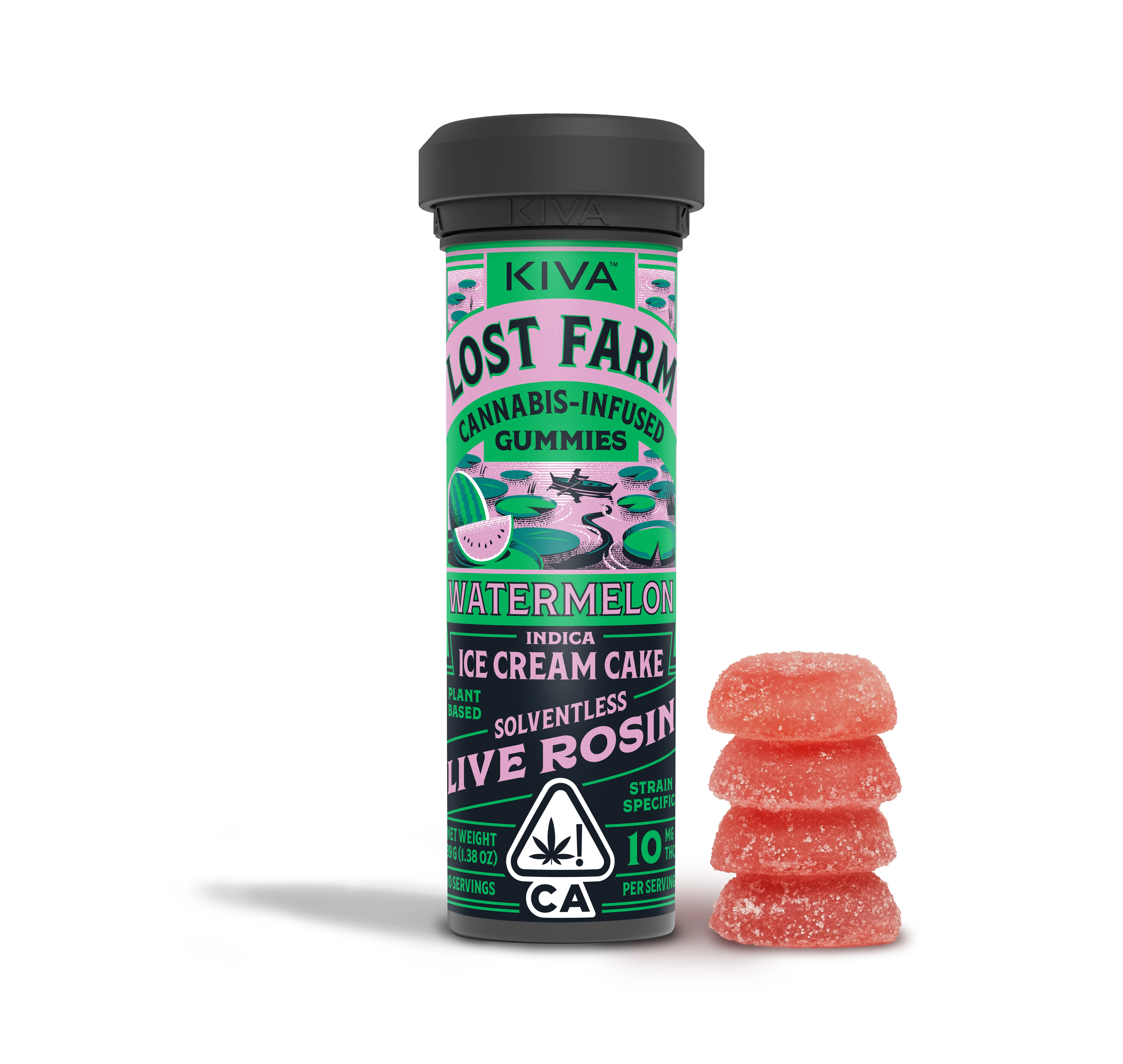 Watermelon Ice Cream Rosin 10pk Gummies
