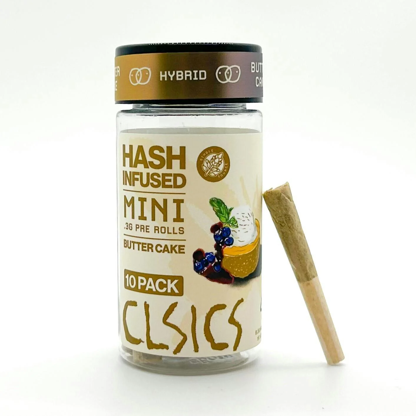 Butter Cake Hash Prerolls 10pk