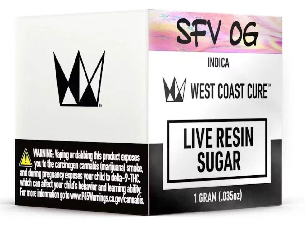 Sfv Og 1g Live Resin Sugar Sfv Og 1g Live Resin Sugar