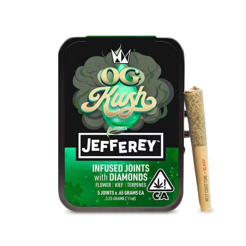 Og Kush-jefferey Pre-roll Infused 5 Pack Og Kush-jefferey Pre-roll Infused 5 Pack