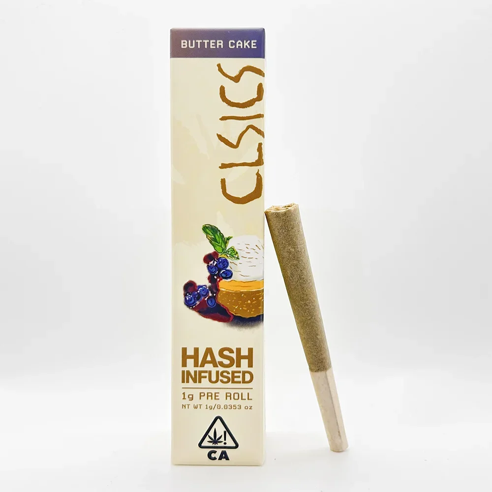 Butter Cake Hash Preroll 1g