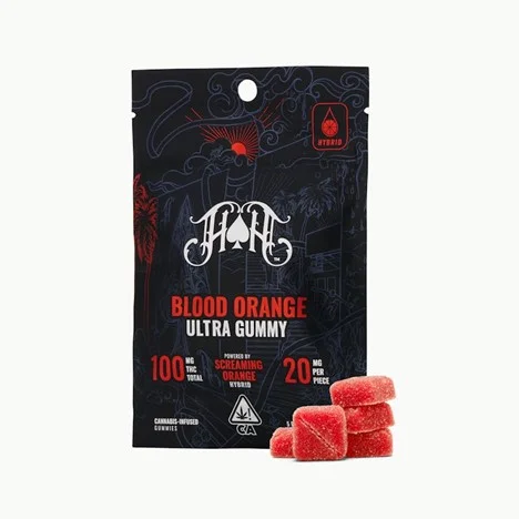 Blood Orange 100mg Thc Gummy 5 Pack