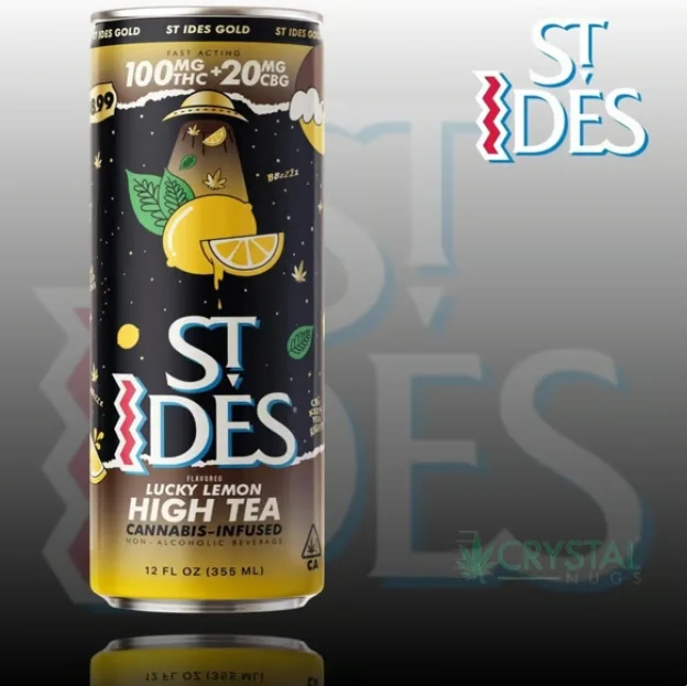 Lucky Lemon 12oz Tea 100mg : 20mg Cbg