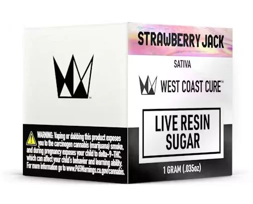 Strawberry Jack 1g Live Resin Sugar