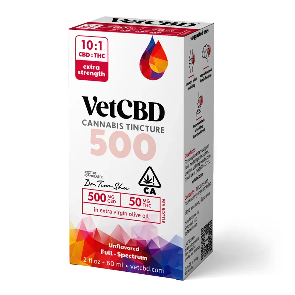 Extra Strength 500mg Cbd 2oz Cannabis Tincture