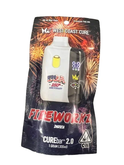 250th Fireworkz Curebar Aio
