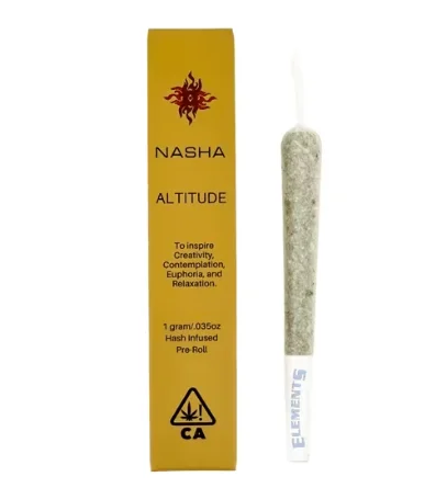 Purple Papaya Punch X Moroccan Peaches Altitude Hash Infused Preroll