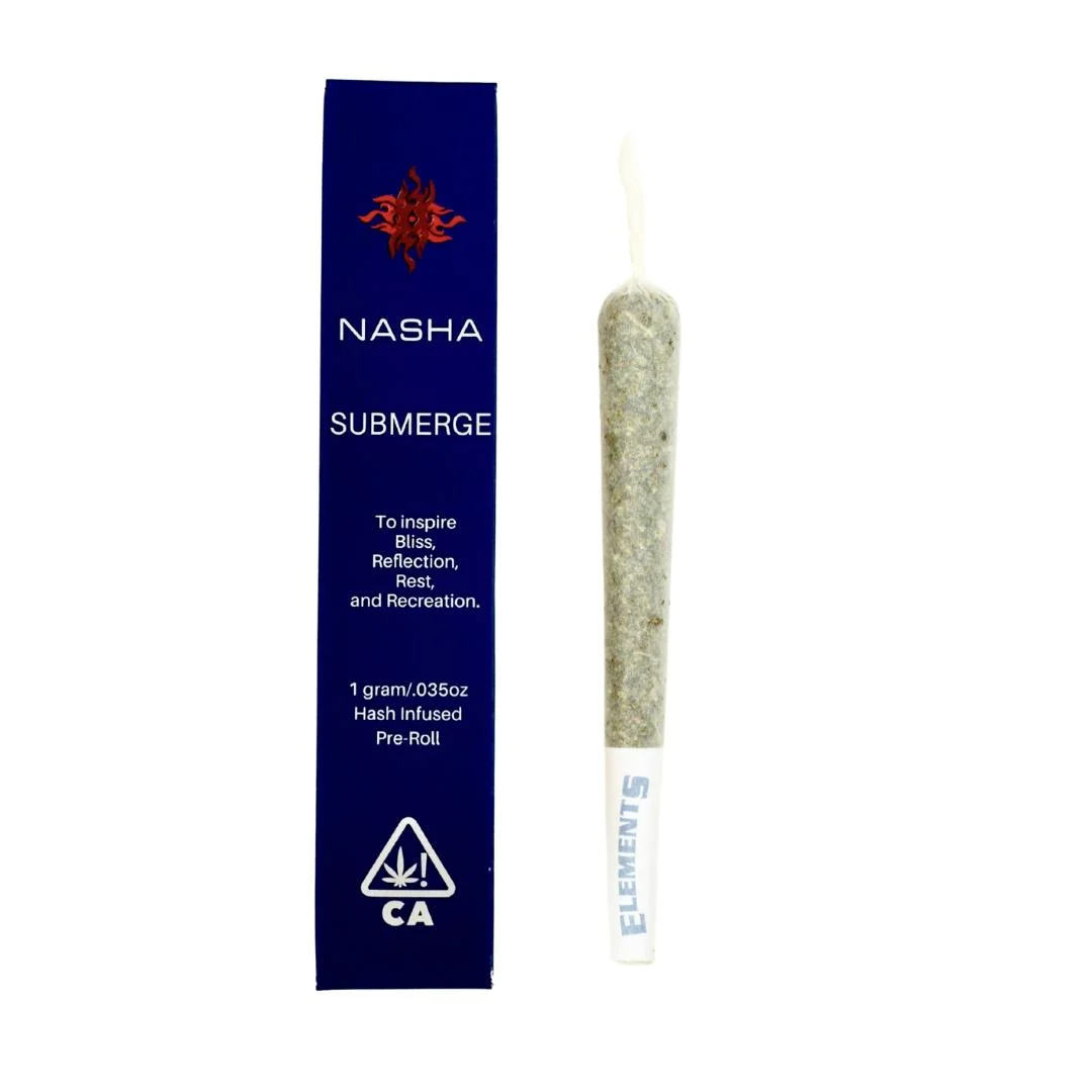 Strawberry Pop X Strawberry Banana Submerge Hash Infused Preroll