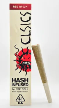 Red Opium 1g Hash Preroll 