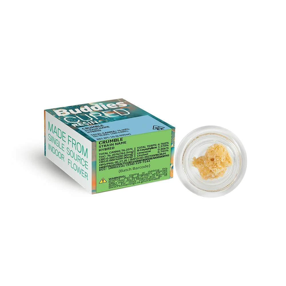 Black Bubblegum Horchata 1g Crumble