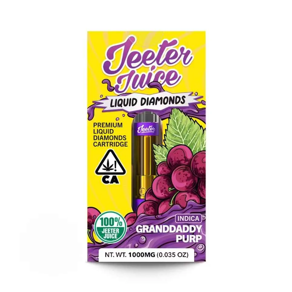 Granddaddy Purp Vape 1g Cart